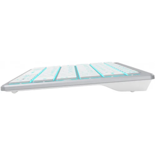 Клавиатура A4Tech Fstyler FX61 белый USB slim LED (FX61 WHITE) Клавиатура A4Tech Fstyler FX61 белый USB slim LED (FX61 WHITE)